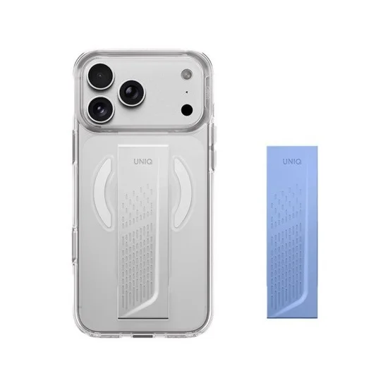 Uniq Hybrid Heldro Air MagSafe Case for iPhone 18 Pro Max - Lucent Clear